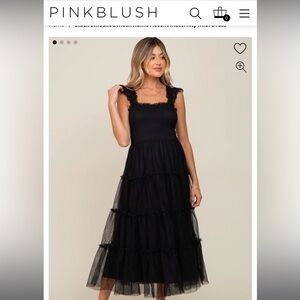 Pink Blush Maternity dress